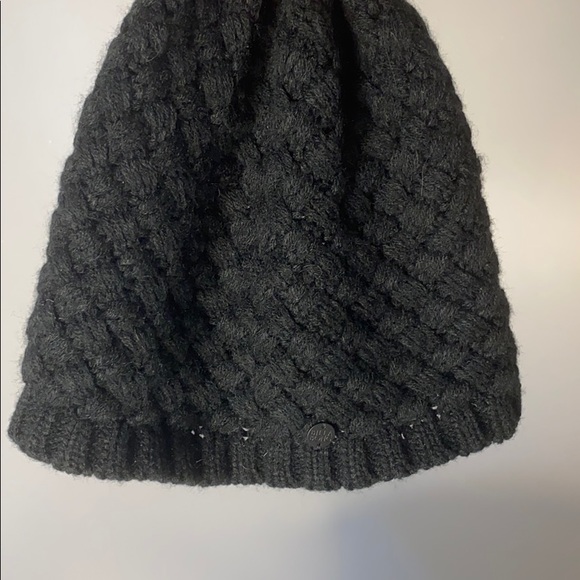 Billabong Blk Weaved Pattern Beanie Adult Small - Picture 2 of 8